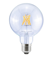 SEGULA LED Globe 95 klar E27 6,5W 650Lm 2700K dimmbar