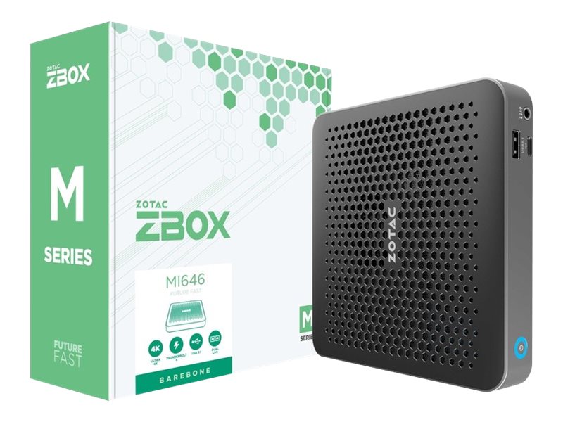 ZOTAC ZBOX M Series MI646 edge - Barebone - Mini-PC