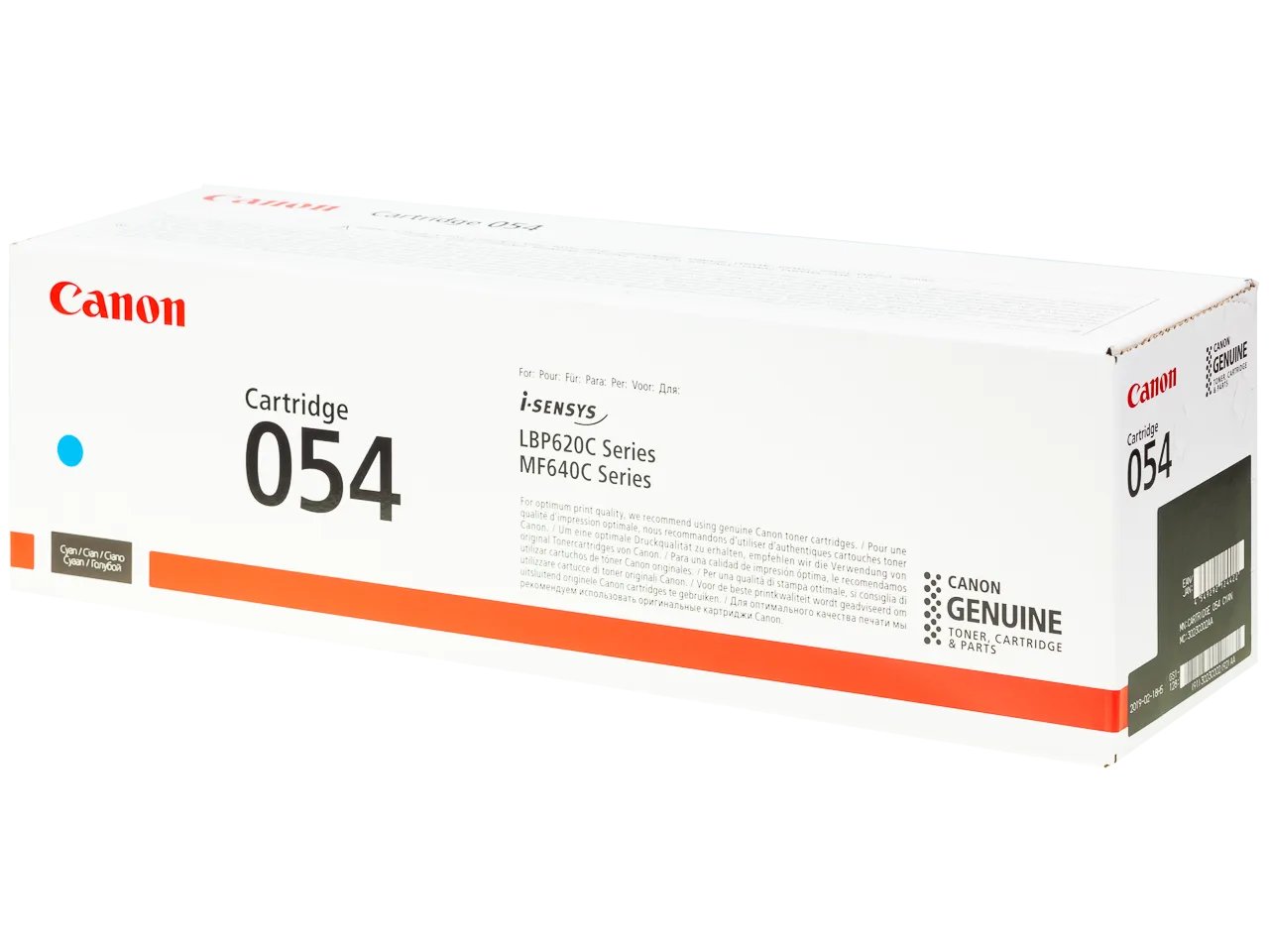 Canon 054 Toner-Cartridge, Cyan