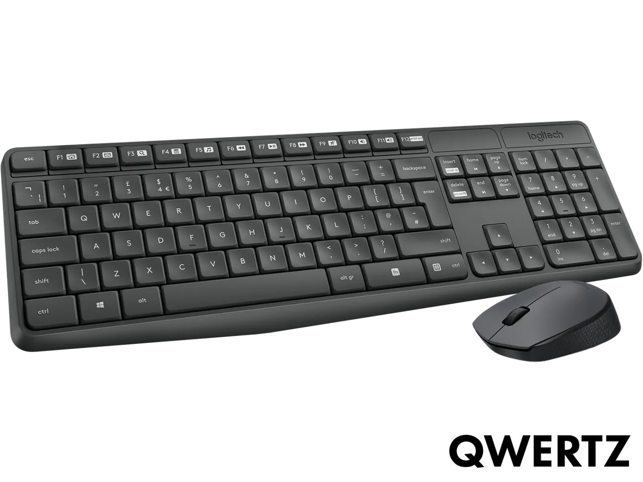 LOGITECH MK235 TASTATUR+MAUS QWERTZ DE