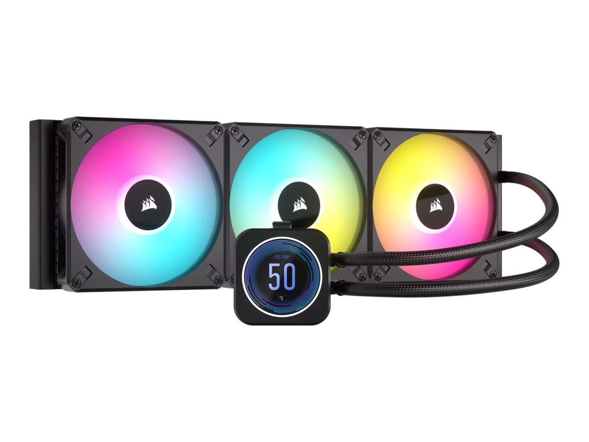 Corsair CW-9060076-WW Computerkühlsystem Prozessor Hybrid-Kühler 14 cm Schwarz 1 Stück(e)