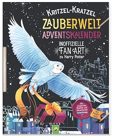 Harry Potter - Kritzel-Kratzel Zauberwelt Adventskalender - Inoffizielle Fan Art zu Harry Potter