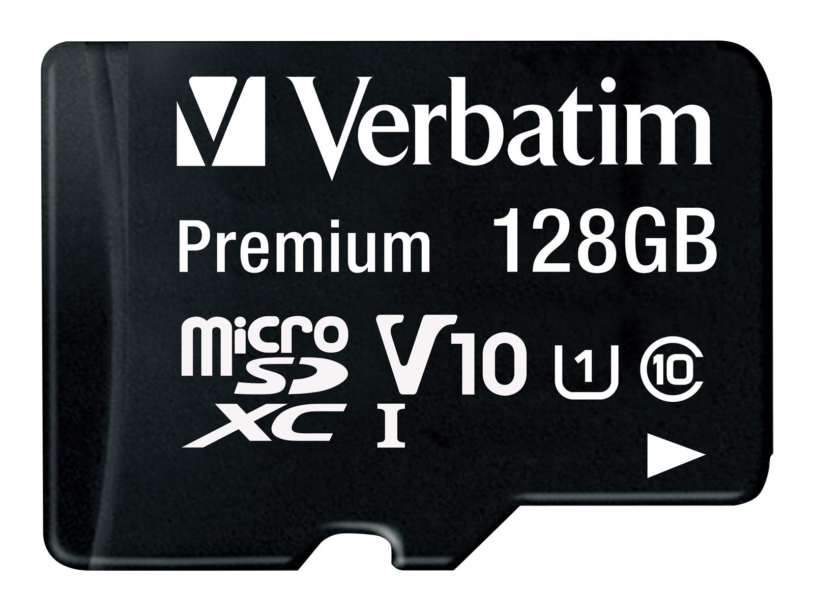 Verbatim Premium 128 GB MicroSDXC UHS-I Klasse 10