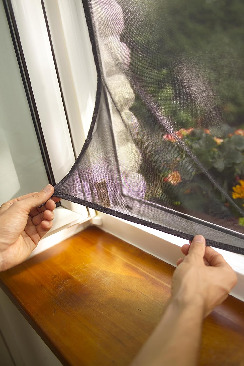 tesa Fliegengitter Insect Stop mit Sonnenschutz anthrazit
