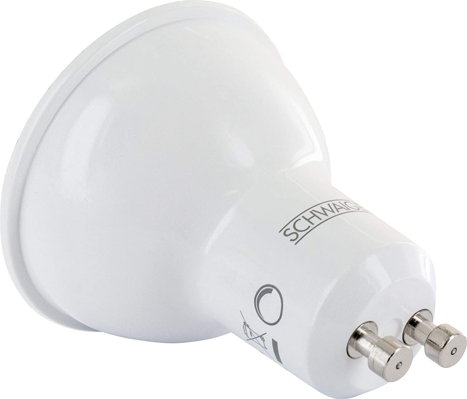 Schwaiger HALSET400 - Intelligente Glühbirne - Weiß - ZigBee - LED - GU10 - Warmweiß