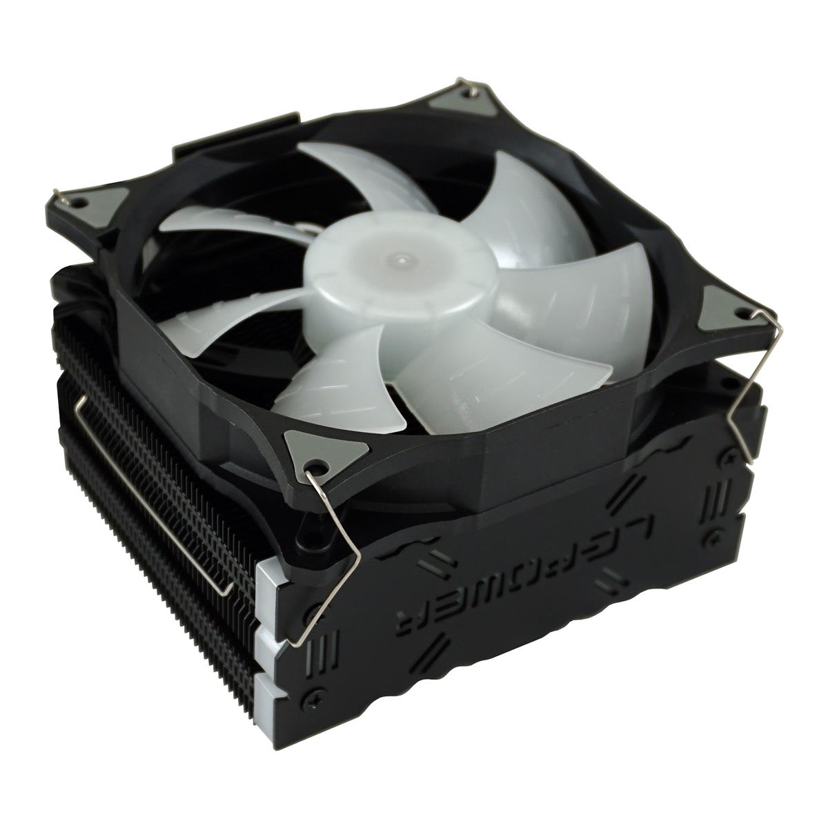 LC-Power LC-CC-120-ARGB-PRO Computerkühlsystem Prozessor Kühler 12 cm Schwarz