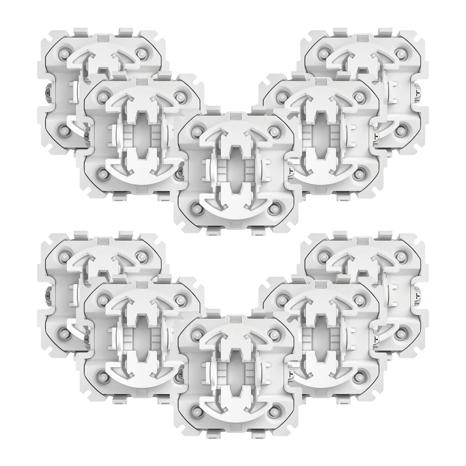 10 Stück Einbaurahmen Schalter - Walli Switch Unit - Fibaro