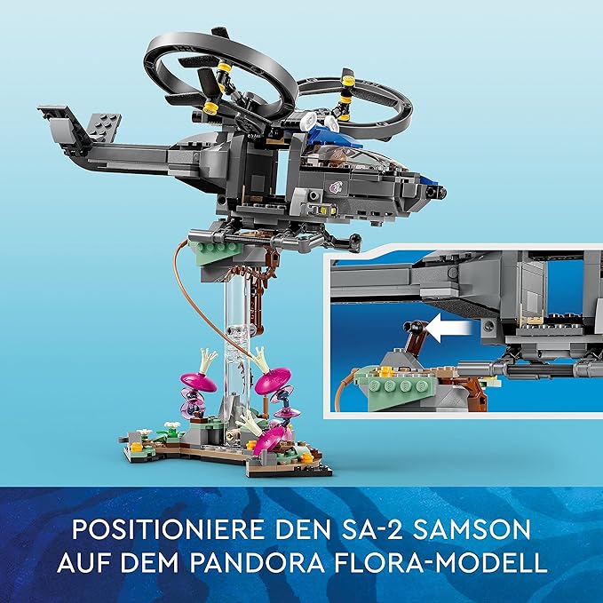 LEGO® 75573 - Avatar™ Schwebende Berge: Site 26 und RDA Samson (887 Teile)