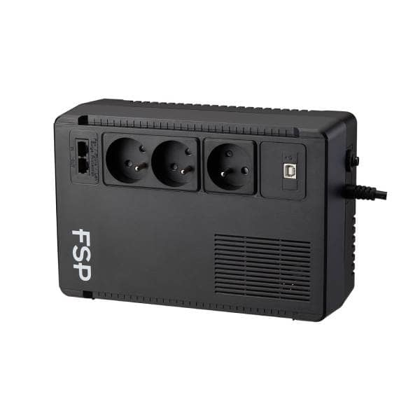 FSP ECO 800 Unterbrechungsfreie Stromversorgung (USV) Line-Interaktiv 0,8 kVA 480 W 3 AC-Ausgänge