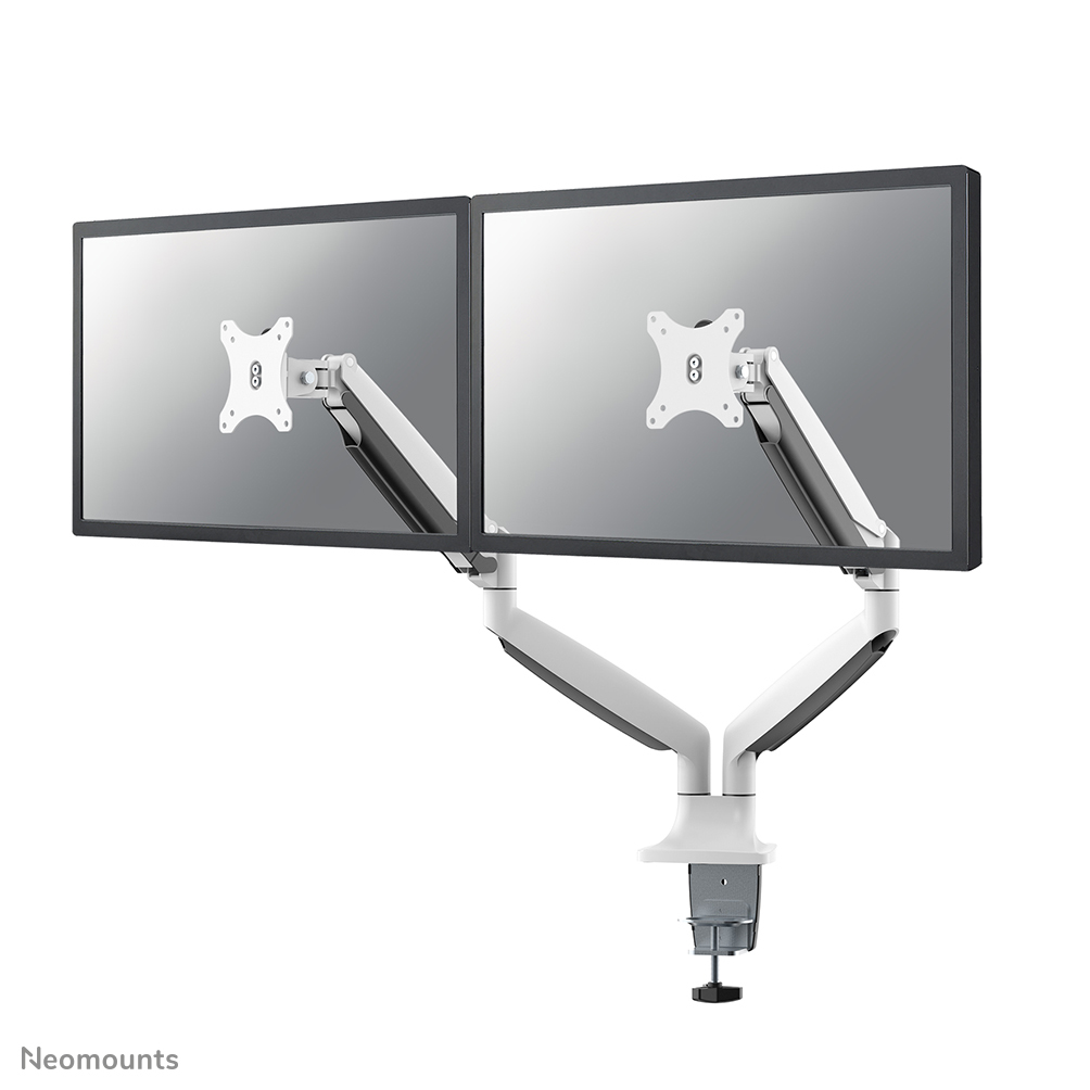 Neomounts NM-D750DWHITE Monitorarm 10-32" - Gasfeder
