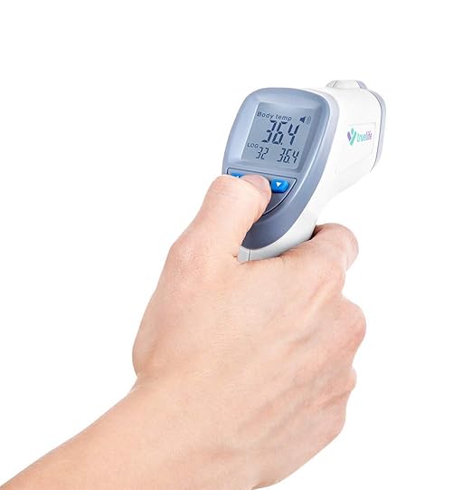 TrueLife Berührungsloses Fieberthermometer CARE Q7      blau retail