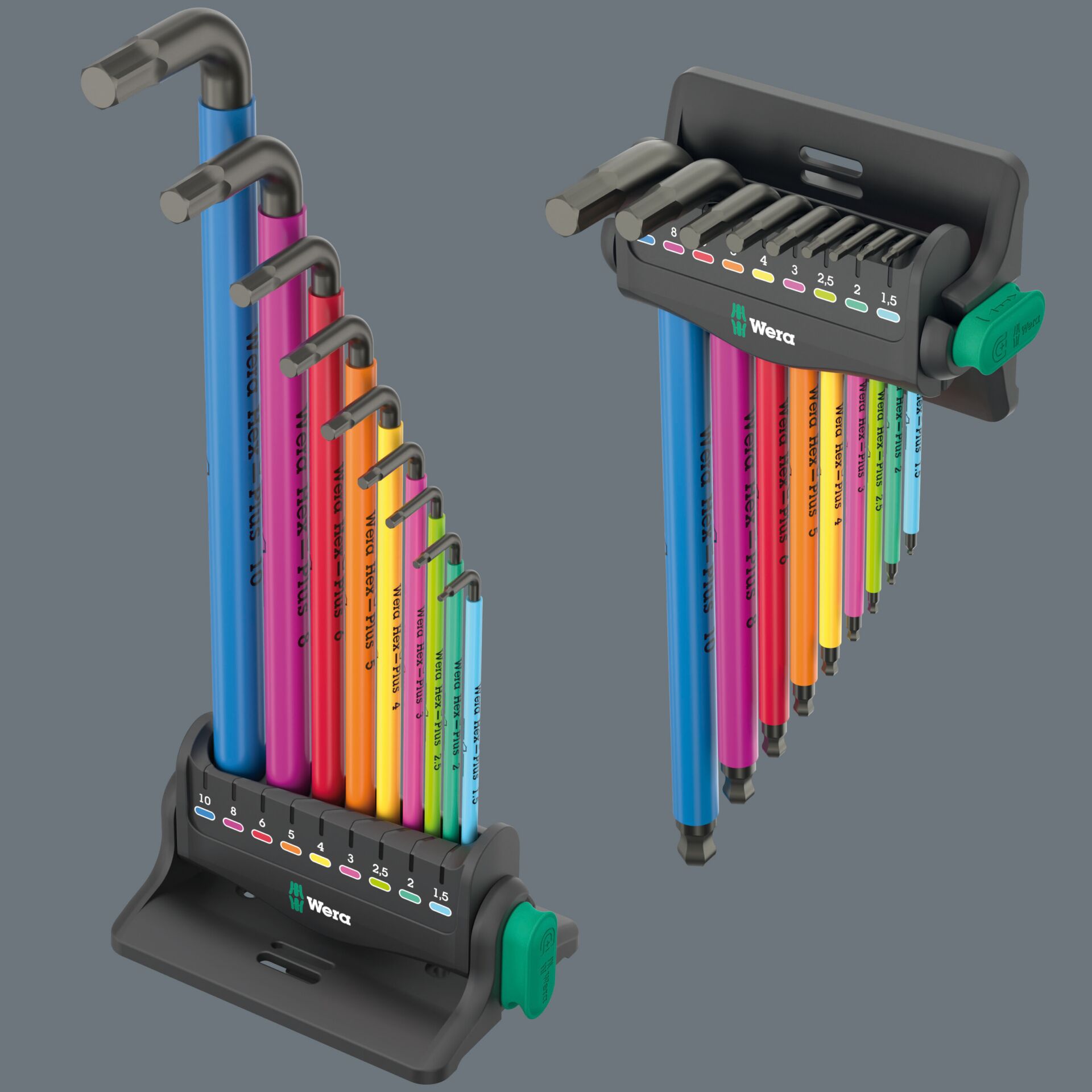Wera 950/9 Hex-Plus Multicolour 3 Winkelschlüsselsatz metri Wera 950/9 Hex-Plus Multicolour 3 Winkelschlüsselsatz metri