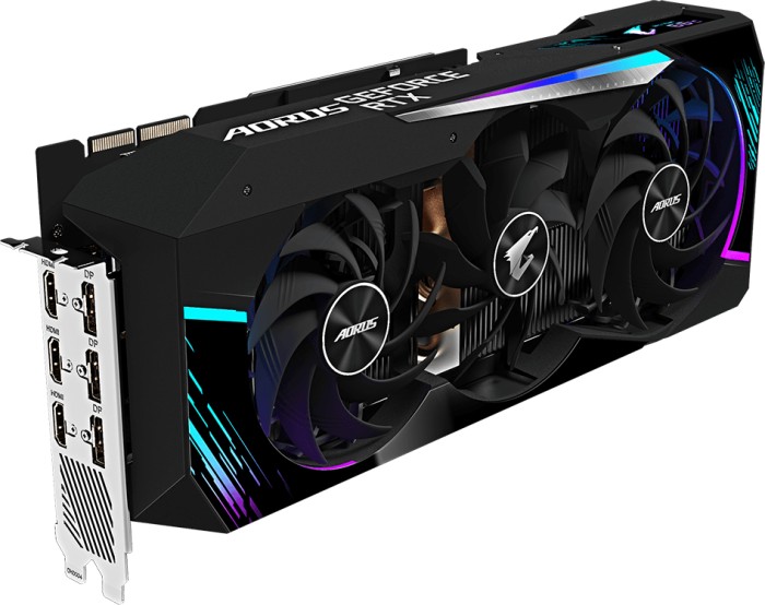 Gigabyte AORUS GeForce RTX 3090 MASTER 24G (rev. 2.0) NVIDIA 24 GB GDDR6X