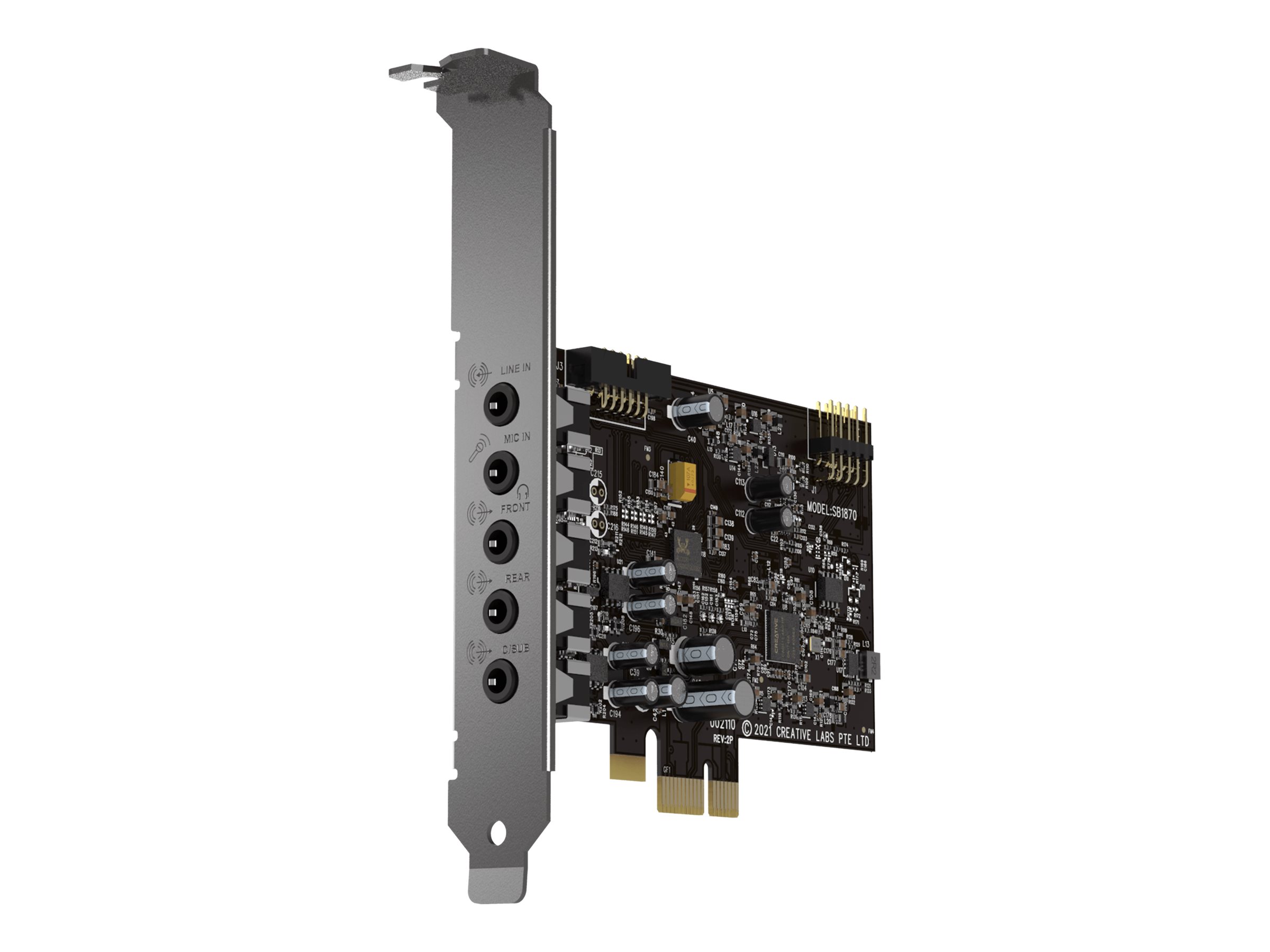 Creative Labs Sound blaster audigy fx v2 Eingebaut 5.1 Kanäle PCI-E