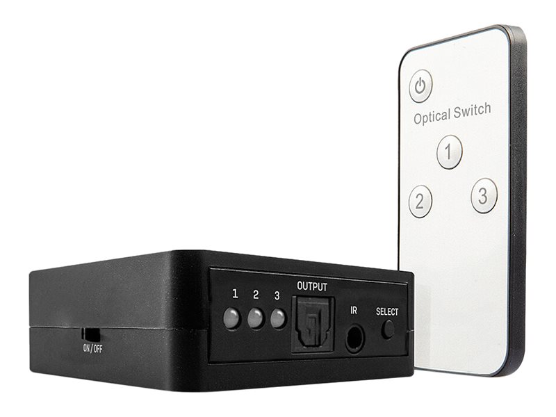Lindy Audio-Splitter - 3 x TOSLINK - Desktop