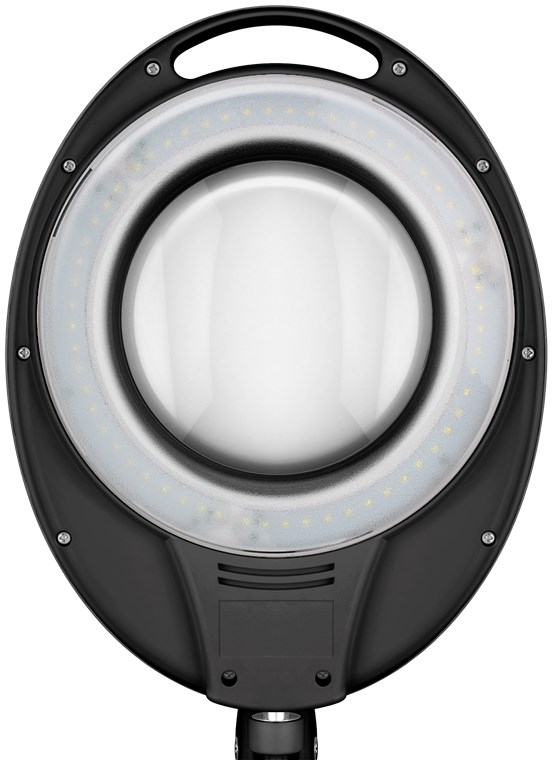 LED-Klemm-Lupenleuchte, 8 W, schwarz