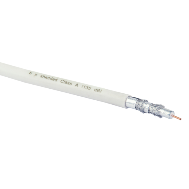 Schwaiger KOX13525 052 Koaxialkabel 25 m Weiß