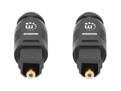 Manhattan 356060 InfiniBand/Glasfaserkabel 1 m Toslink Schwarz