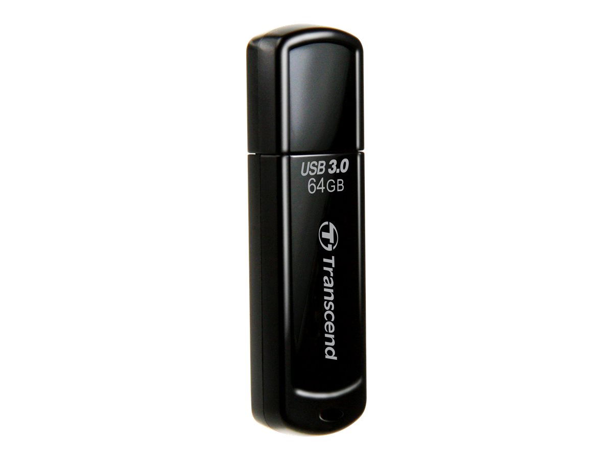 Transcend JetFlash elite 700 64GB USB 3.0 USB-Stick USB Typ-A 3.2 Gen 1 (3.1 Gen 1) Schwarz