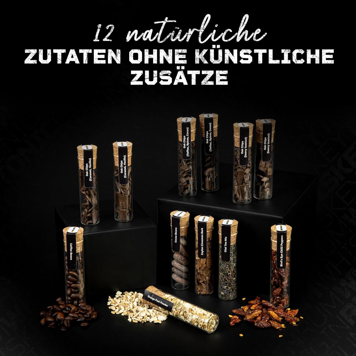 DIBYS WHISKEY  BAUKASTEN SET MIT GEWÜRZEN  MHD 12/26