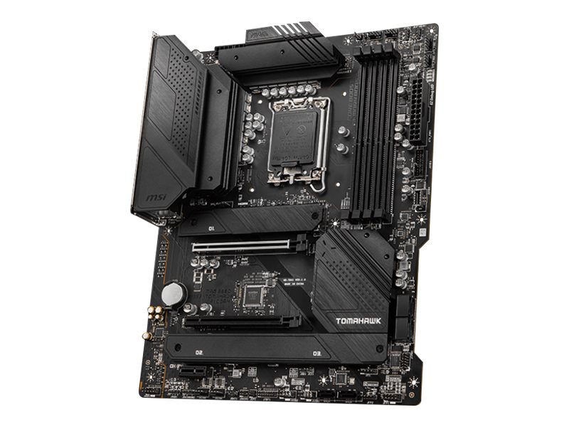 MSI MAG B660 TOMAHAWK WIFI DDR4 - Motherboard - ATX - LGA1700-Sockel - B660 Chipsatz - USB-C Gen2, USB 3.2 Gen 1, USB 3.2 Gen 2, USB-C Gen 2x2 - 2.5 Gigabit LAN, Wi-Fi, Bluetooth - Onboard-Grafik (CPU erforderlich)