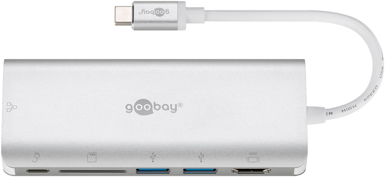 Wentronic goobay - Dockingstation - USB-C - HDMI - 10Mb