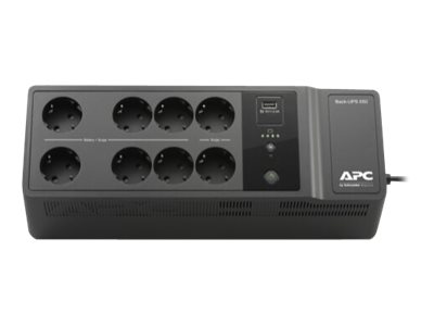 APC Back-UPS BE650G2-GR - USV 8x Schuko, 650VA, 1 USB-Ladegerät, 1 USB-Datenanschluss