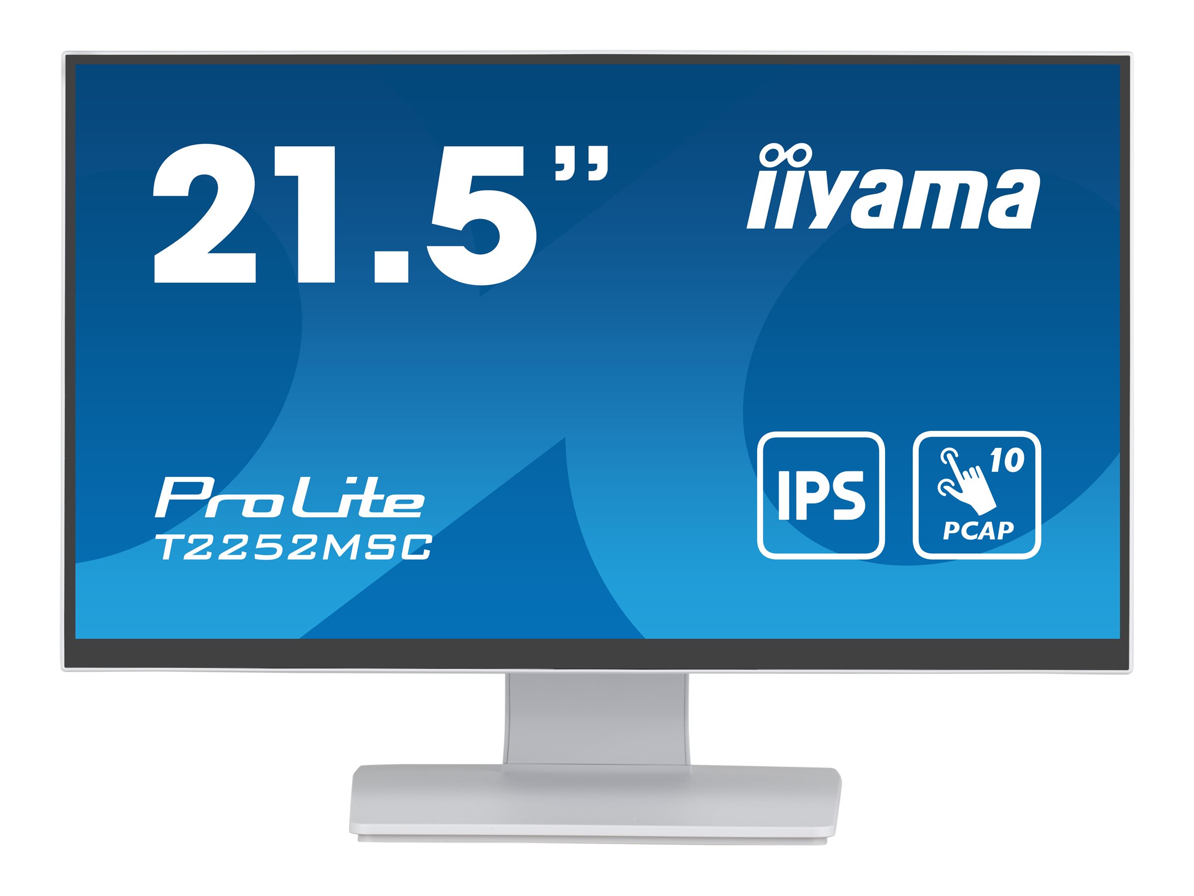 iiyama ProLite T2252MSC-W2 Computerbildschirm 54,6 cm (21.5") 1920 x 1080 Pixel Full HD LCD Touchscreen Tisch Weiß