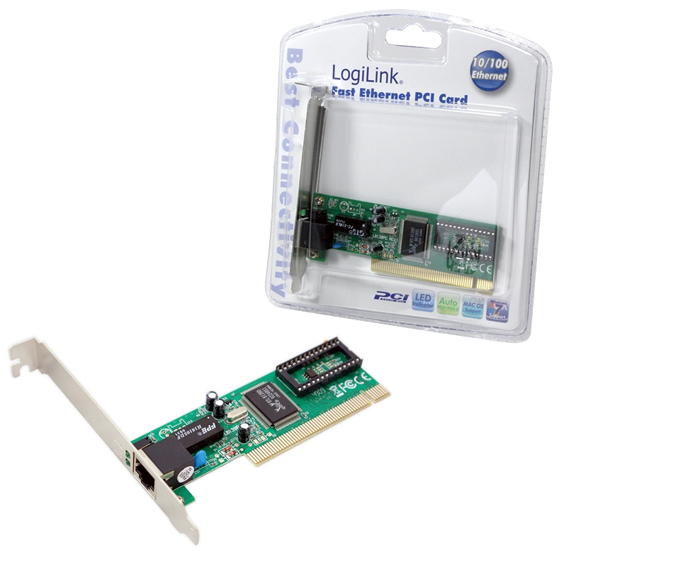 LogiLink PCI network card Eingebaut 100 Mbit/s