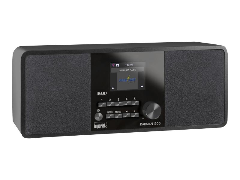 imperial Radio DABMAN i200 Internet/DAB+/DAB/UKW schwarz