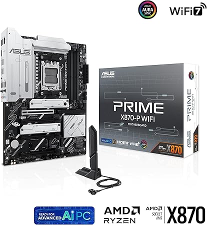ASUS Prime X870-P WIFI AMD X870 Sockel AM5 ATX