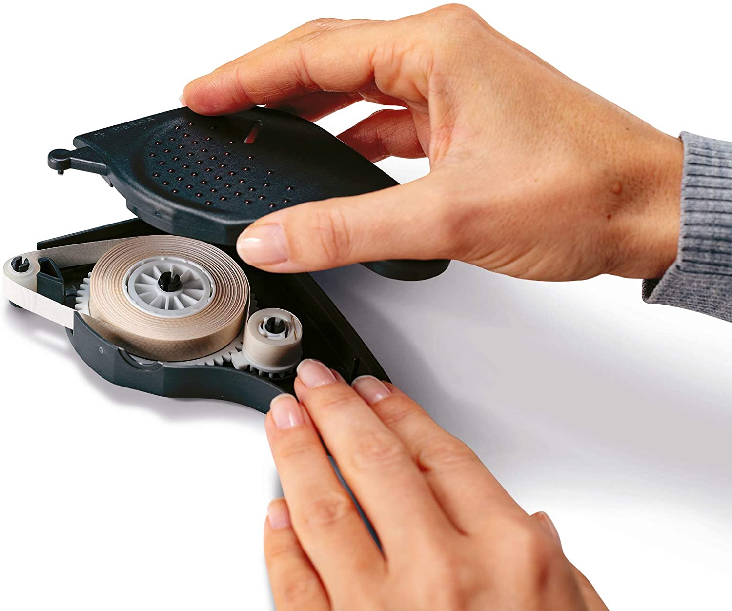 Herma transfer Klebespender fest haftend, anthrazit 1014 Herma transfer Klebespender fest haftend, anthrazit 1014