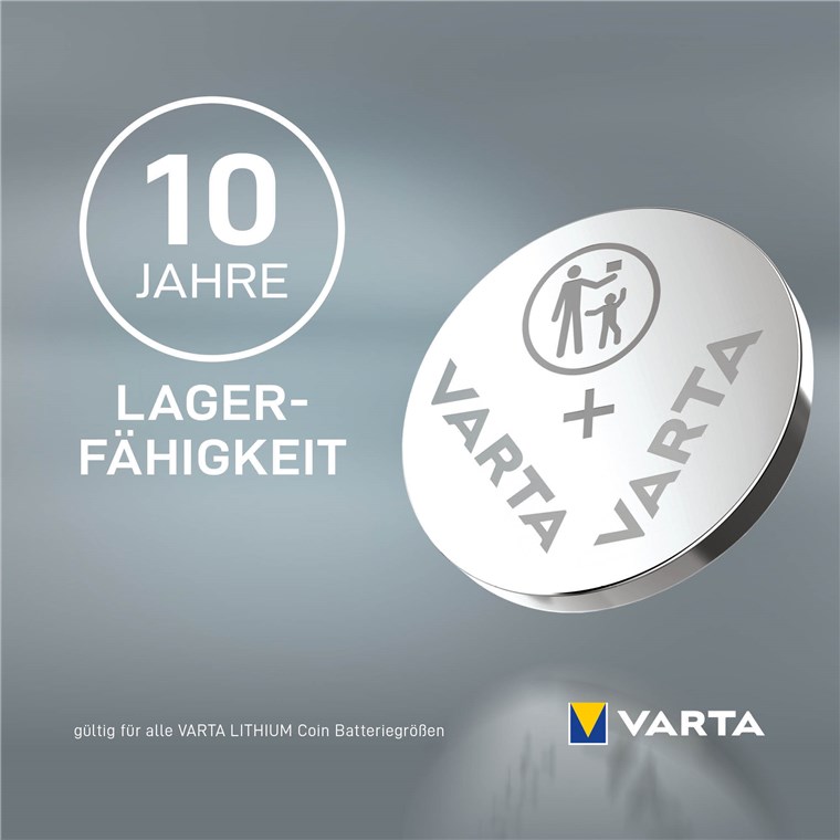 Varta 1x 3V CR 1632 Einwegbatterie CR1632 Lithium Varta 1x 3V CR 1632 Einwegbatterie CR1632 Lithium