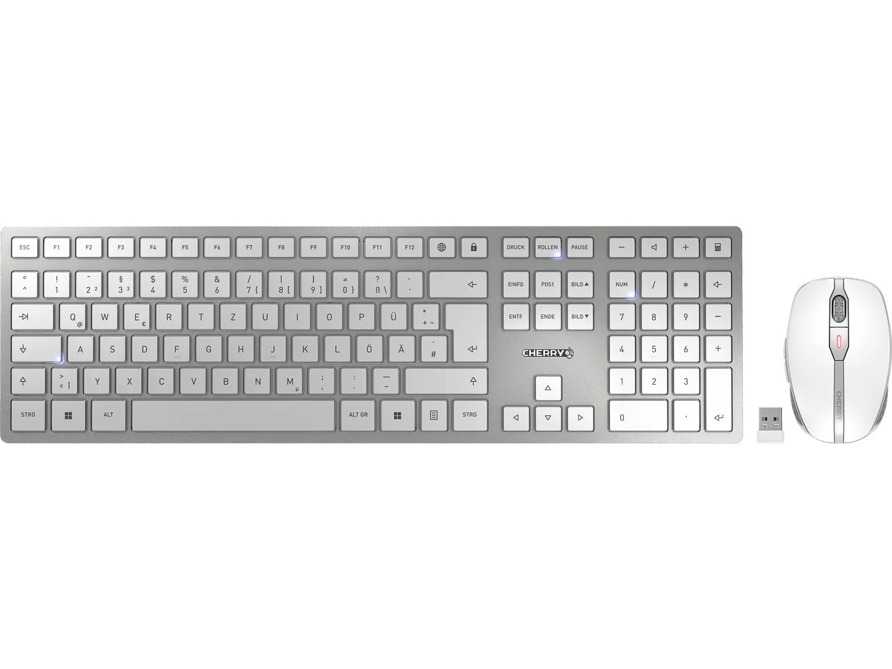 CHERRY DW9100 SLIM TASTATUR+MAUS DE
