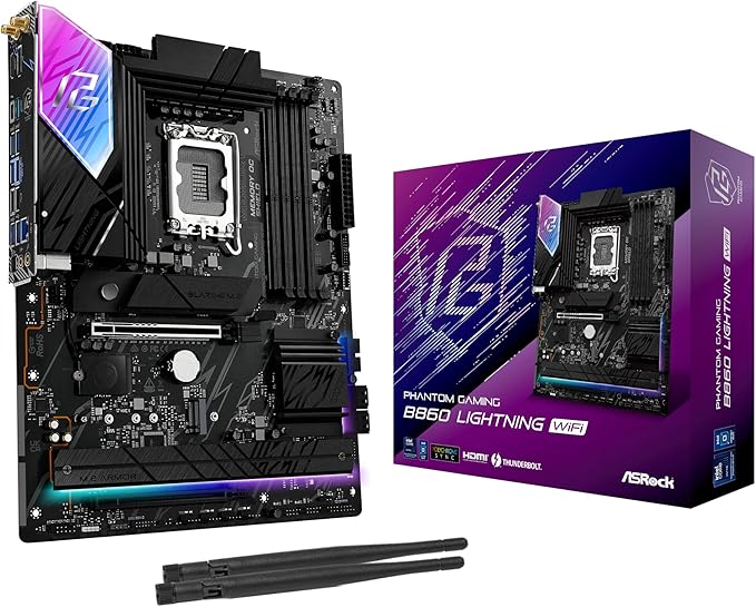 ASRock B860 Lightning WiFi DDR5 Intel S1851 retail