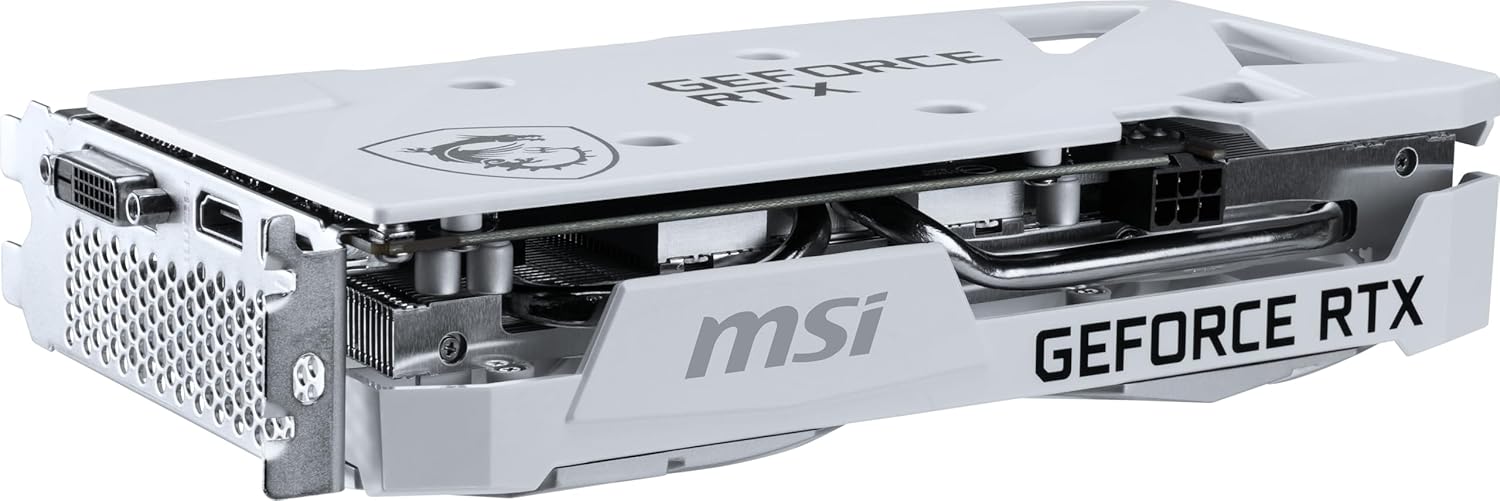 MSI GeForce RTX 3050 Ventus 2X XS WHITE 8G OC (1x DisplayPort, 1x HDMI 2.1, 1x DVI-D) - 8.192 MB