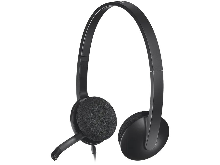 Logitech 981-000475 Kopfhörer & Headset Kabelgebunden Kopfband Büro/Callcenter USB Typ-A Schwarz