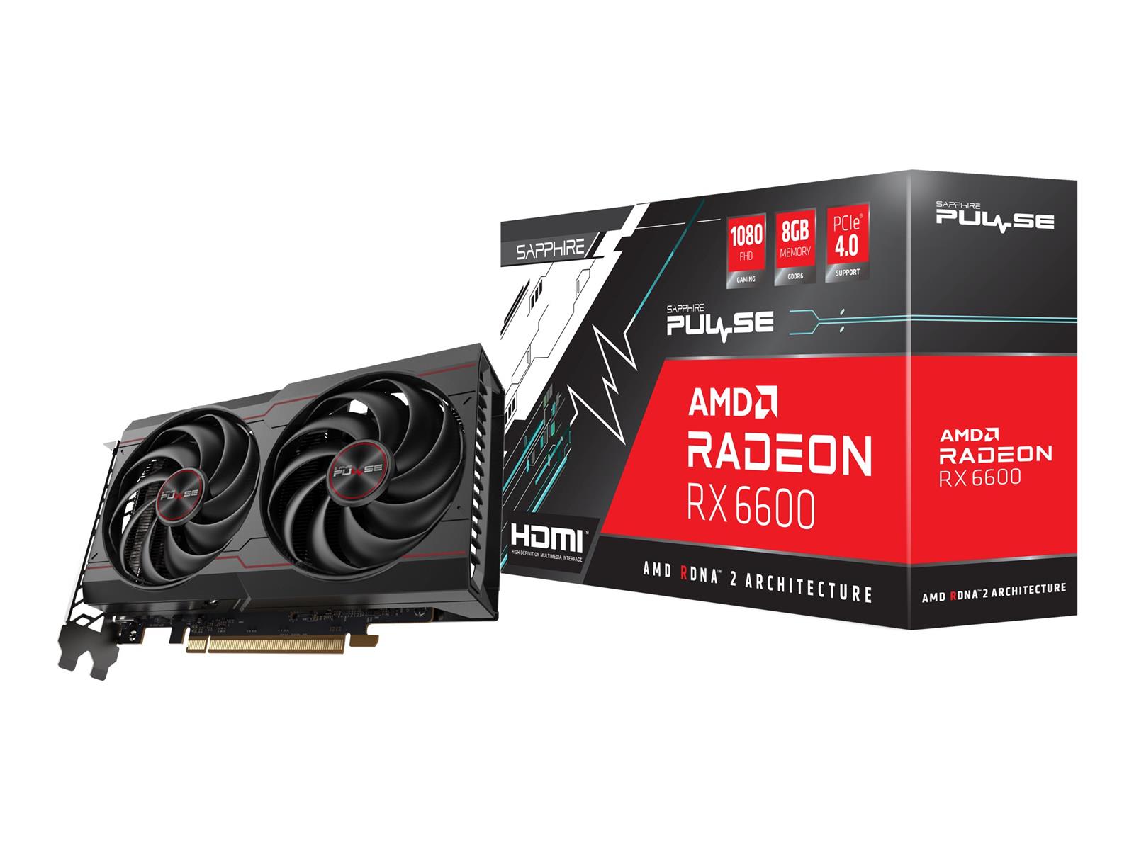 Sapphire Pulse Radeon RX 6600 - Grafikkarten