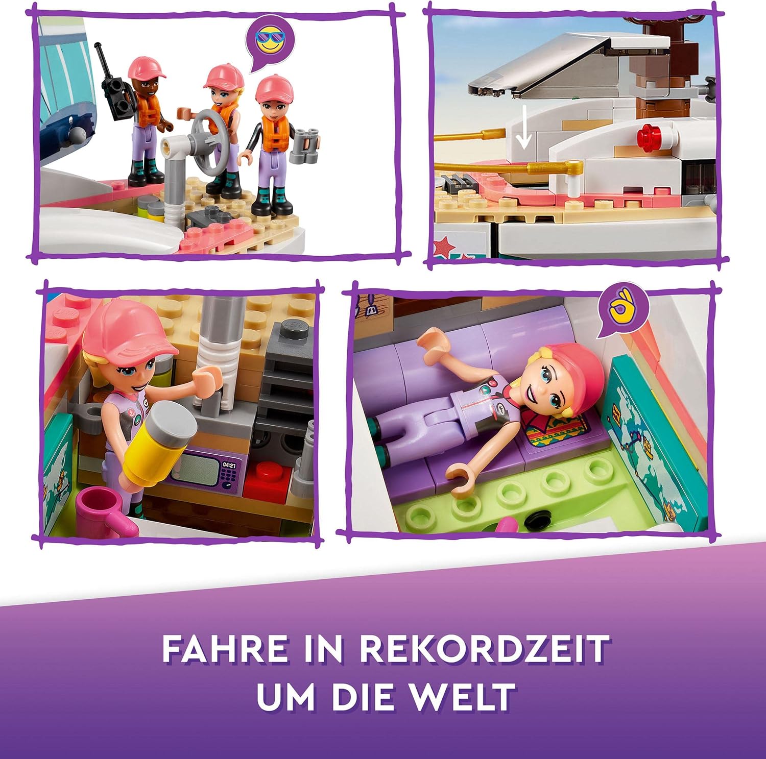 LEGO Friends 41716 Stephanies Segelabenteuer