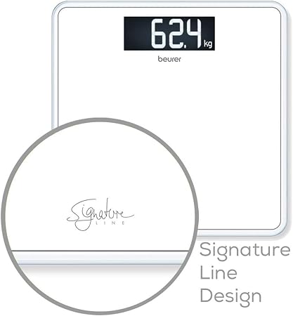 Beurer GS 400 white Glaswaage Signature XXL 200kg