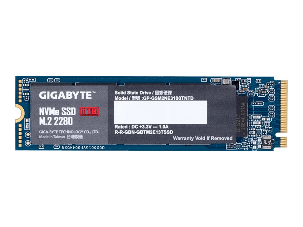 Gigabyte SSD - 1 TB - intern - M.2 2280 - PCIe 3.0 x4 (NVMe)