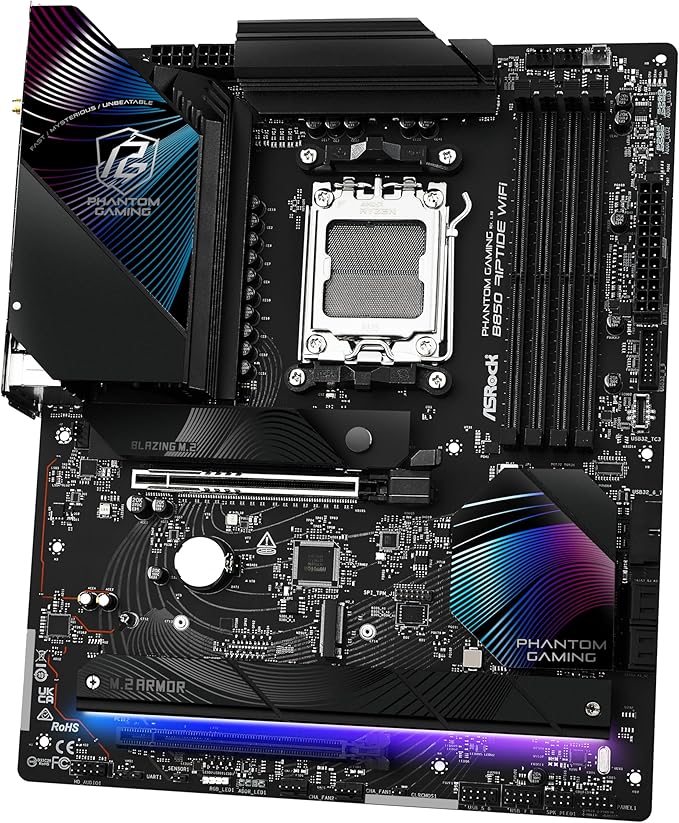 ASRock B850 Riptide WiFi AM5 ATX HDMI DDR5 ASRock B850 Riptide WiFi AM5 ATX HDMI DDR5