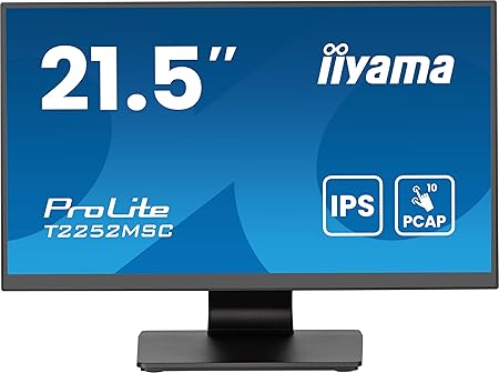 Iiyama 22W LCD Bonded Projective Capacitive 10 - Flachbildschirm (TFT/LCD) - 21,5"