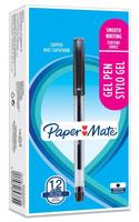 PAPER MATE Gelschreiber Jiffy Gel schwarz 12 Stück