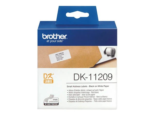 Brother Etiketten DK11209 P-Touch, Adressetiketten 62x29mm