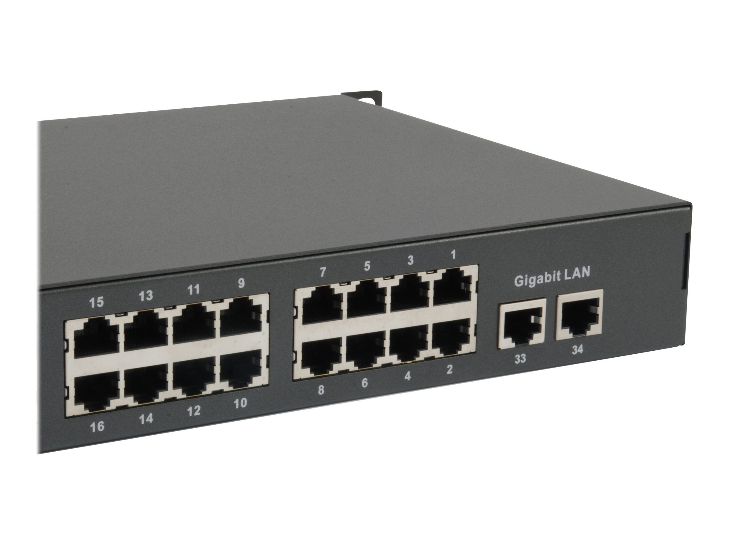 LevelOne FGP-3400W630 Netzwerk-Switch Unmanaged Fast Ethernet (10/100) Power over Ethernet (PoE) Schwarz