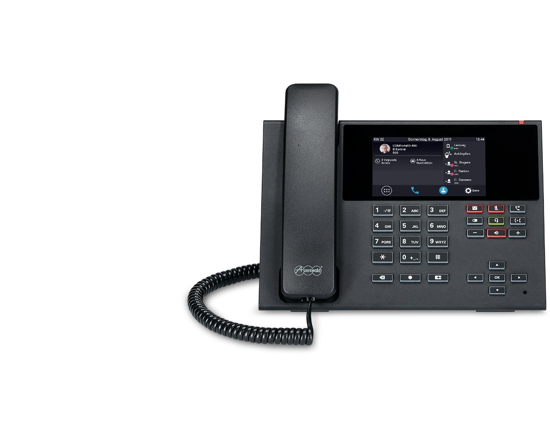 AUERSWALD Telefon COMfortel  D-400 schwarz