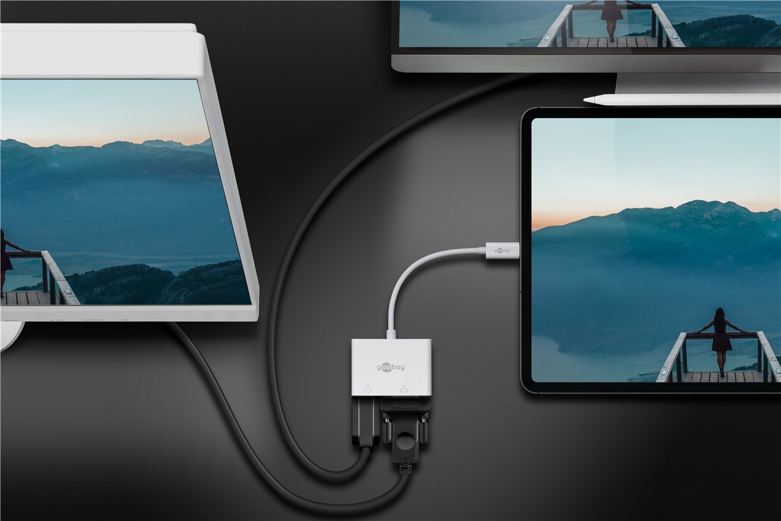 USB-C™ Multiport-Adapter auf HDMI™, VGA USB-C™ Multiport-Adapter auf HDMI™, VGA