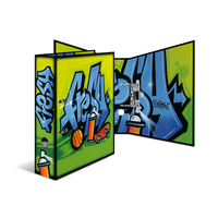 HERMA Motivordner A4 Graffiti - Fresh - A4 - Karton - Mehrfarben - Porträt - 7 cm - 1 Stück(e)