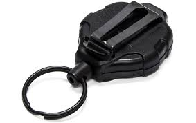 Rieffel Key-Bak Schlüsselanhänger RATCH-IT m. Gürtelclip sw